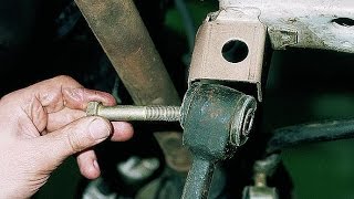 Рычаг и растяжка. Как правильно разобрать. ВАЗ 2110-2112