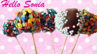 Как сделать  конфеты на палочке cakepops