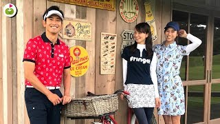 モデルゴルファー肥野竜也さん紺野ゆりさんとラウンドしてきました！