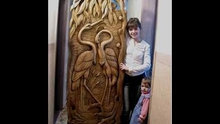 Резьба по дереву, рисунки. Интересные идеи