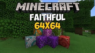Обновление Faithful 64x64 для Minecraft 1.2.6!
