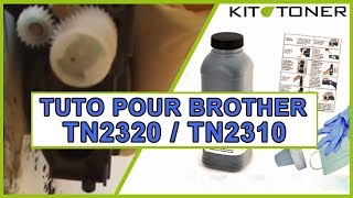 Brother TN2320 / TN2310 - Recharge toner compatible