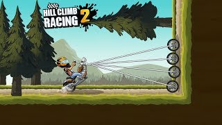 HILL CLIMB RACING 2 MY NEW RECORD 17007m in FOREST with CHOPPER BIKE ?