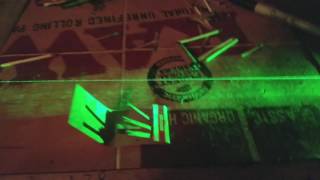 EBay Laser 303 burn test