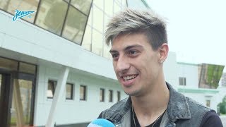 Первое интервью Эмилиано Ригони на «Зенит-ТВ»