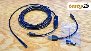 Chiny: Mini endoskop na USB (5.5mm, 2m) do Android lub PC