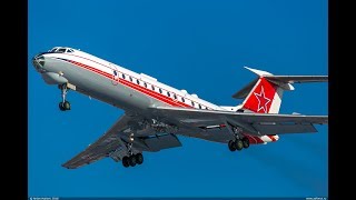 Microsof Flight Simulator X ТУ-134 Взлет-Посадка Полет по ОПРС автопилотом.