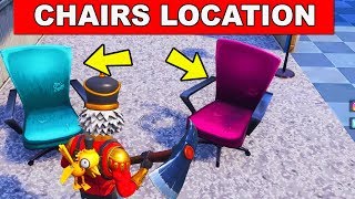 Destroy Wooden Chairs Location Week 4 Challenges Fortnite | TamashaBera