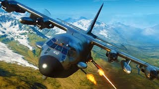 BEST EPIC Mission AC 130 Gameplay Call of Duty: Modern Warfare Remastered (PC 1080p 60 FPS) RU