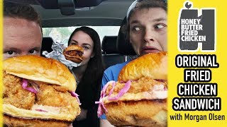 Honey Butter Fried Chicken's "The OG" Sandwich Food Review with Time Out Chicago's Morgan Olsen