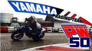 Yamaha PW50, racing, Kakucsring gyerek motor.