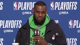 LeBron James SLAMMED for LEAVING Game EARLY After Embarrassing Loss | 2018 NBA Playoffs