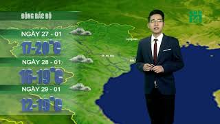 VTC14 | Thời tiết 12h ngày 26/01/2018 | Rét đậm kéo dài đến đầu tháng 2