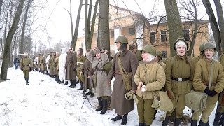 Операция"Штурм". После боя.Витебск 26.02.2017 г.Военно-историческая реконструкция.