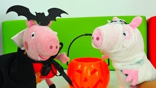 Свинка Пеппа - Свинки  на Хэллоуин - Игры для детей