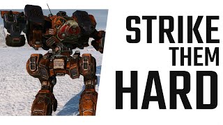 Strike them hard!  - Black Lanner Striker Build - Mechwarrior Online The Daily Dose #818