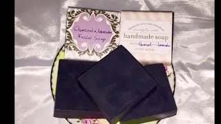 - طريقة عمل صابون للوش بالفحم و اللافندر - مشروع صغير