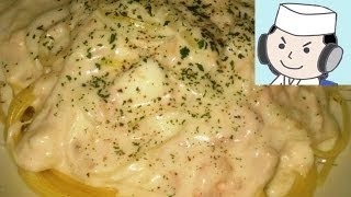 ツナクリームパスタ♪ 　Tuna cream pasta♪