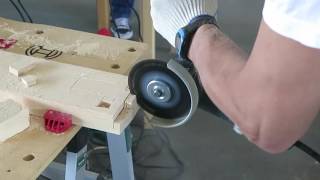 Безопасная резка дерева болгаркой (УШМ).  Carbide Multi Wheel. BOSCH ДОД-2016.