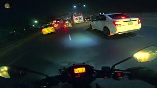 Heart Touching Violin Music | Night View With Moto Drive | Dhaka city | Free Motion by Firoz