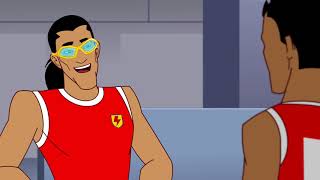 Supa Strika - S05e56 - La figurine articulée dernière | Dessins Animés De Foot Pour Enfants