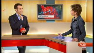 Herzstolpern 2 - Dr. Kurscheid im ARD Morgenmagazin am 27.10.2008