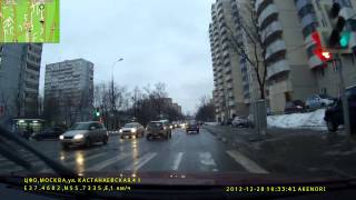 Akenori DriveCam 1080X тестовое видео CAR-DVR.RU