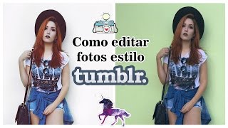 Como editar fotos estilo tumblr. ♥ / usando aplicativos gratuitos :3