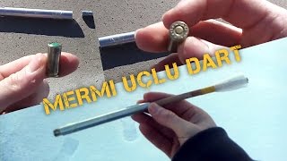 Deney: Kurusıkı Mermi Uçlu Dart / Mermiyi Tabancasız Patlatmak