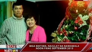 SONA: Mga bangkay ng mag-asawang nawawala, nahanap sa tulong ng isang saki