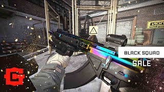 Как продавать скины в Black Squad