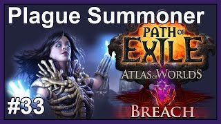 Merciless Warden - #33 - Plague Summoner - Path of Exile (Hardcore SSF v2.5 Breach League)