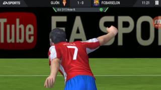 Играем в Fifa Mobila