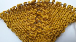 Линия реглана спицами. How to Knit Raglan Sleeves