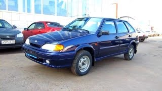 2012 LADA VAZ 2114. Start Up, Engine, and In Depth Tour.