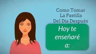 Como Tomar La Pastilla Del Día Después