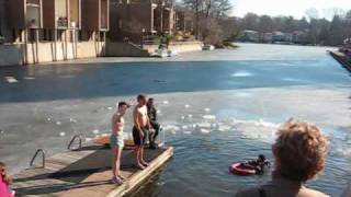 Polar Plunge - 43 Year Old Retirement Community Resident