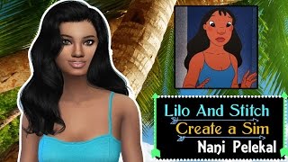 The Sims 4 / Create a Sim: Nani Pelekai (Lilo and Stitch)