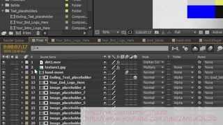 Скрытые слои в Adobe After Effects, AE