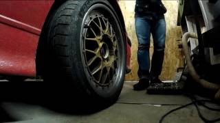 Снятие переднего рычага bmw e36 для замены шаровой опоры, без снятия аммортзатора Removing the arm