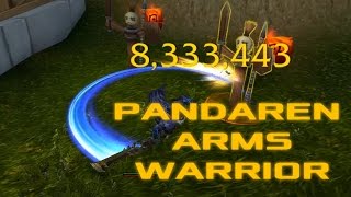 WoW Legion alpha: Female Pandaren Arms Warrior