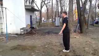 Сальто из упора