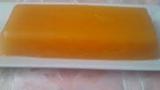 GELATINA DE NARANJA NATURAL | Recetas de Cocina