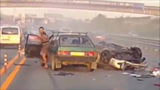 Аварии.18+ 6 минут жести. ДТП. Страшные аварии. А terrible accident. Road accident