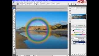 Радуга в PhotoShop