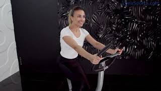 Велотренажер Evo Fitness Crystal EL