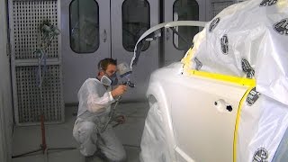 Three Stage White Car Paint