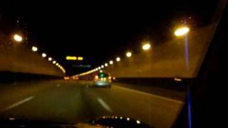 Ferrari F430 Spider - Tunnel A86 / A14 à 250Km/h