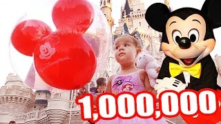 1000000 Подписчиков на канале Дианы Подарок - ДИСНЕЙЛЕНД!!! Walt Disney World Resort