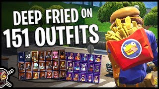 Deep Fried Back Bling on 151 Outfits | Beef Boss - Fortnite Cosmetics
